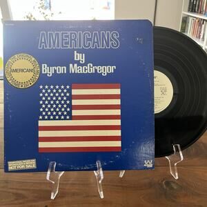 Byron MacGregor Americans Vinyl LP 1974 Westbound WB 1000 Promo